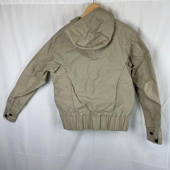 Nike ESC Every Stitch Considered Full Zip Hooded Jacket Khaki DC1075-277 Size XS - Picture 7 of 12